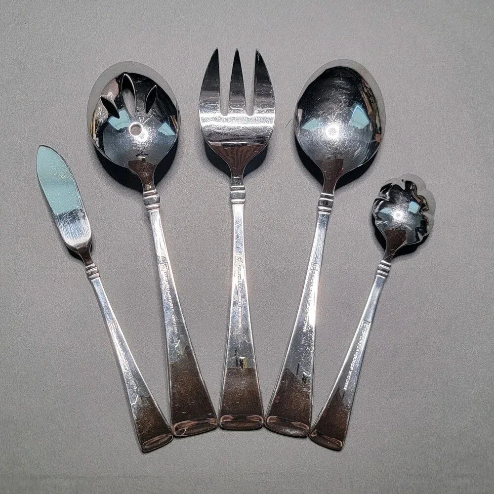 Zwilling J.A. Henckel Angelico 18/10 Stainless Steel 5-Piece Hostess Serving Set